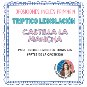 TRÍPTICO LEGISLACIÓN CASTILLA LA MANCHA