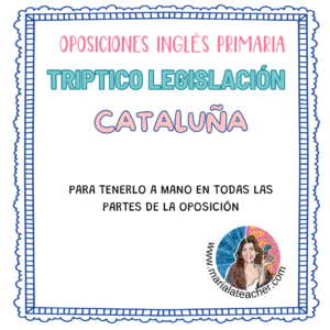 TRÍPTICO LEGISLACIÓN COMUNIDAD CATALUÑA