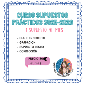 CURSO DE SUPUESTOS PRÁCTICOS 2025-2026 (NIVEL II)