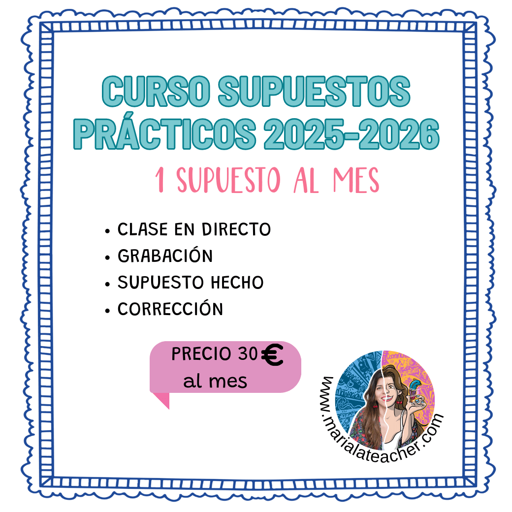 CURSO DE SUPUESTOS PRÁCTICOS 2025-2026 (NIVEL II)