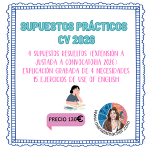 PRÁCTICO INGLÉS (COMUNIDAD VALENCIANA 2026)