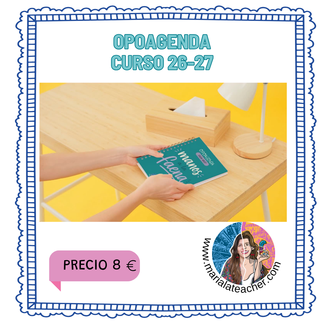 Manos a la faena | Opoagenda digital 2026-2027